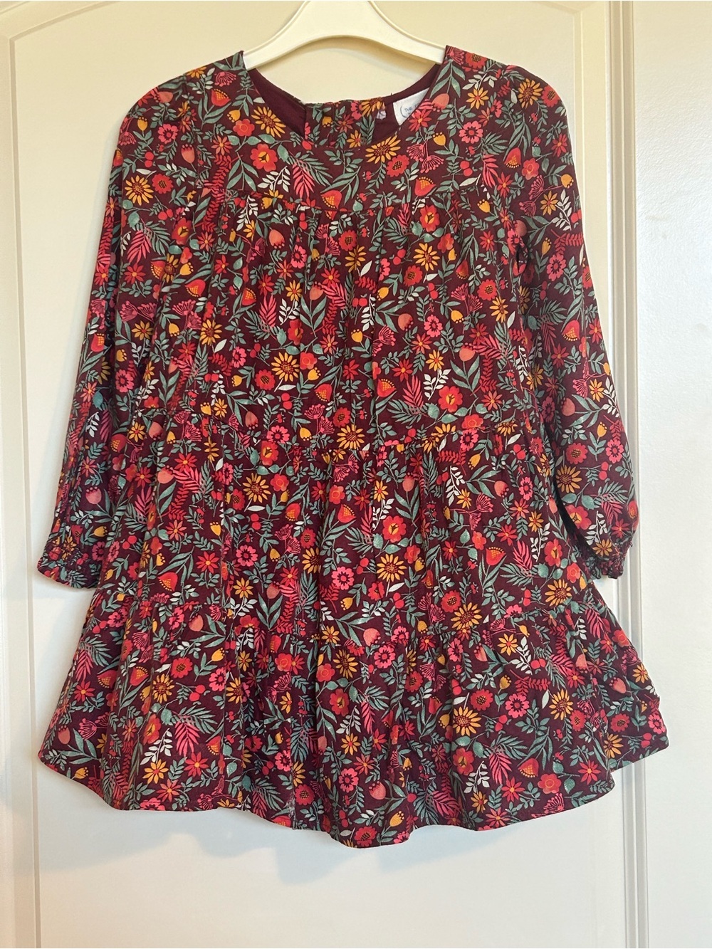 Sz6 The Prairie Floral Tiered Dress